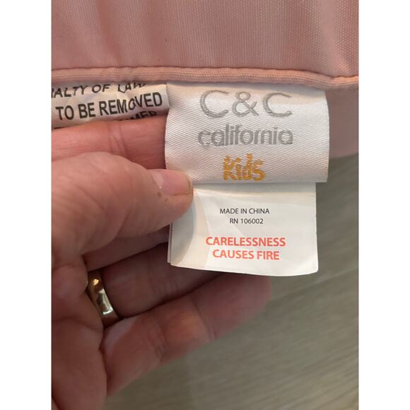 C & C California roller skate embellished throw pillow euc - Picture 3 of 8